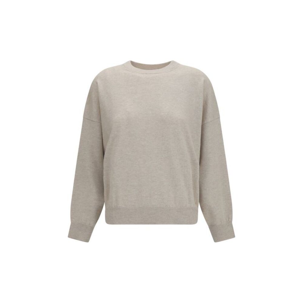 Brunello Cucinelli Beige Cashmere Women's Sweater